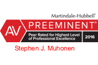 AV Preeminent - Stephen J. Mohonen Badge