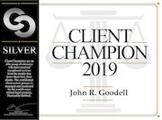 John R. Goodell - Client Champion 2019